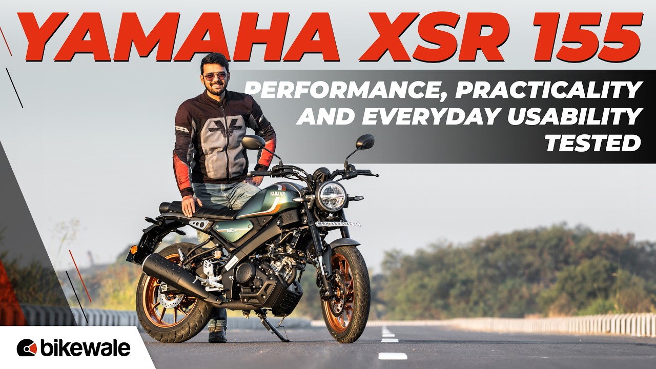 Обзор Yamaha XSR 155 | Тестирование производительности, расхода топлива, комфорта и практичности ...