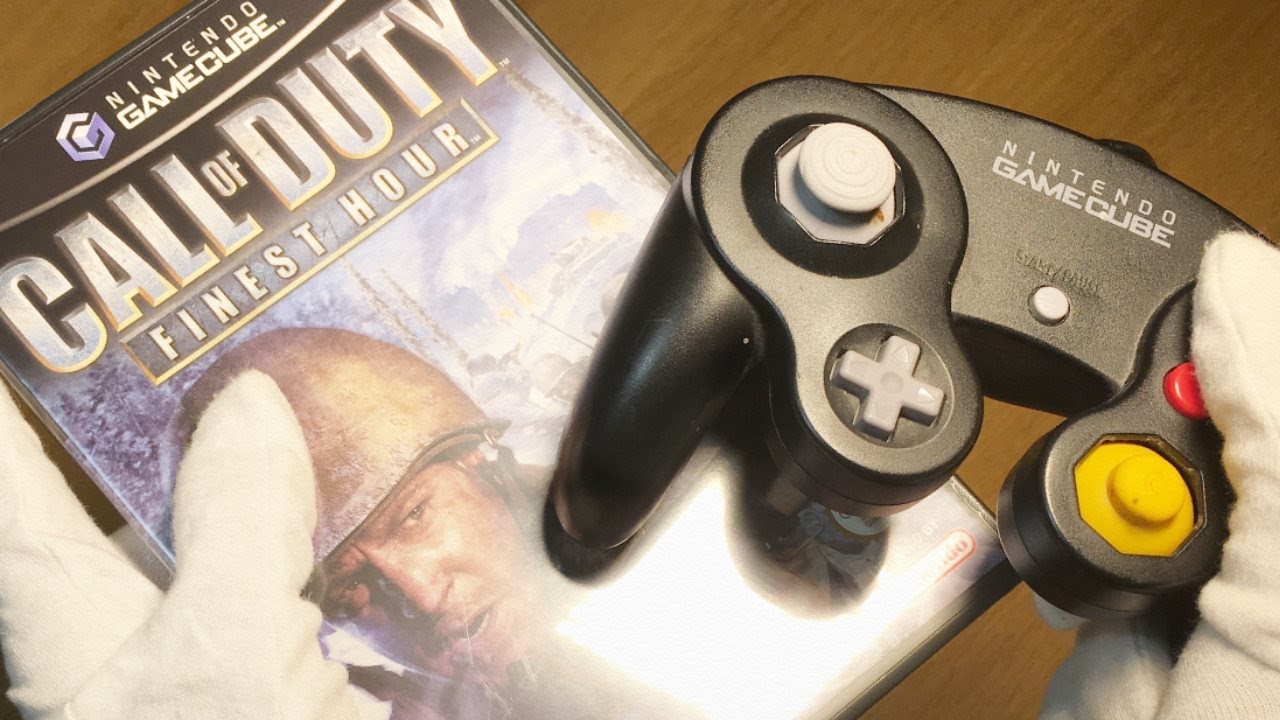 GAMECUBE CALL OF DUTY... Finest Hour Unboxing & Gameplay