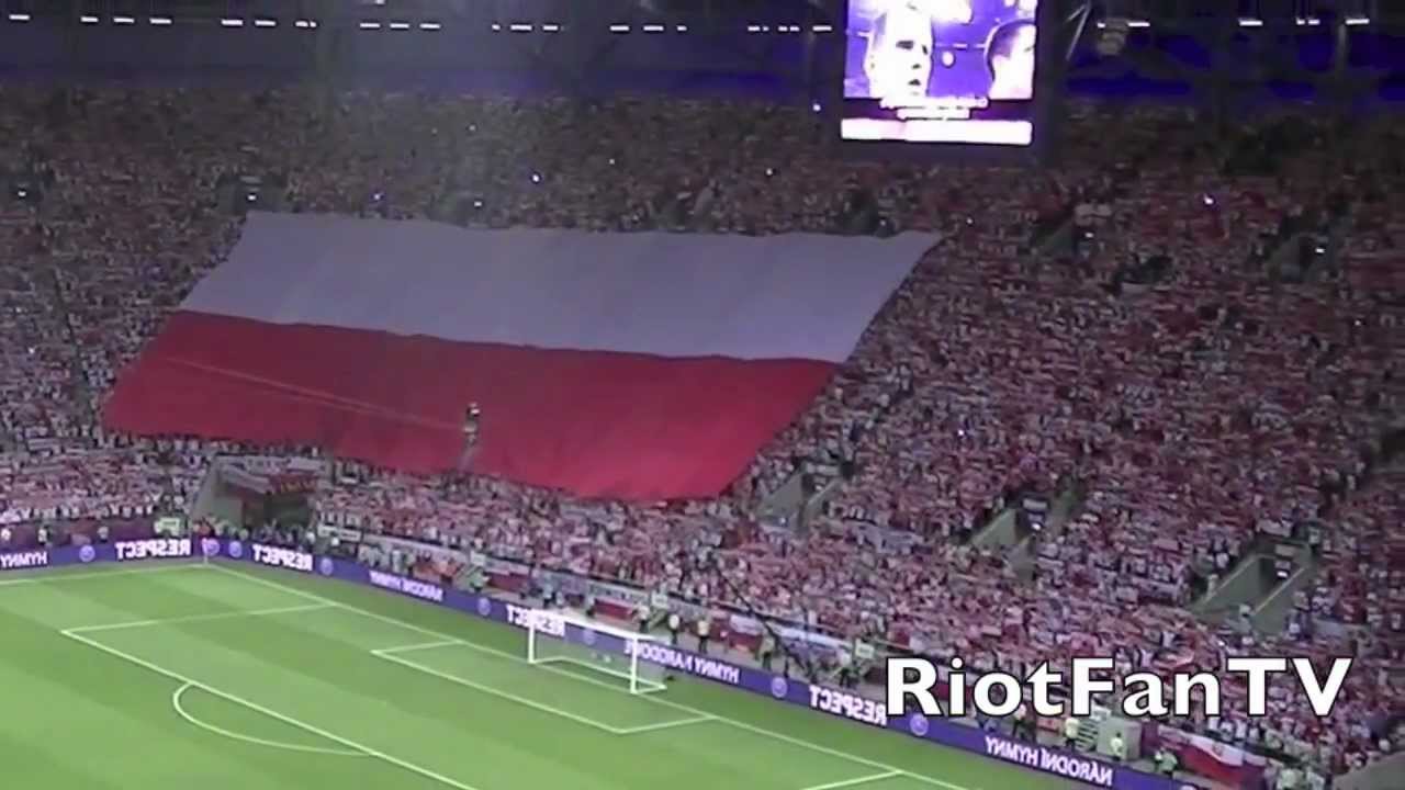 (HD) AMAZING National Anthem of Poland (Poland - Czech Republic) EURO 2012