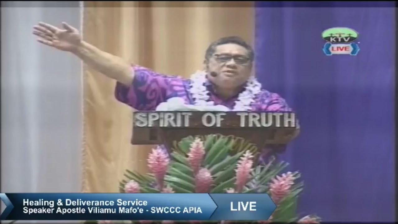 HEALING & DELIVERANCE SERVICE | Apostle Viliamu Mafo'e | 15-11-2019 | WCCCW (KTV)