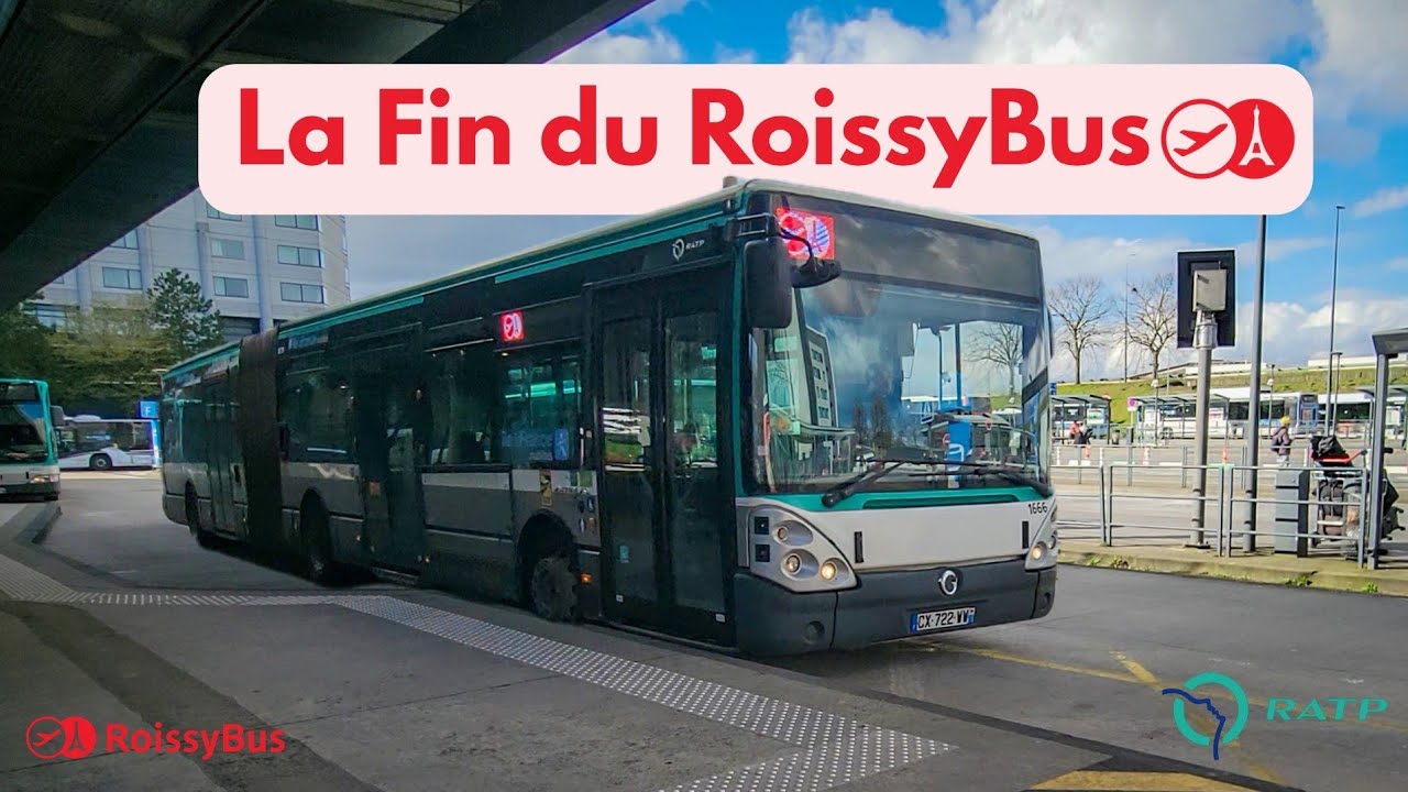 Le dernier voyage du RoissyBus  Opéra 《--》 Roissy #ratp #bus #roissybus #idfmobilités #ratpgroup 