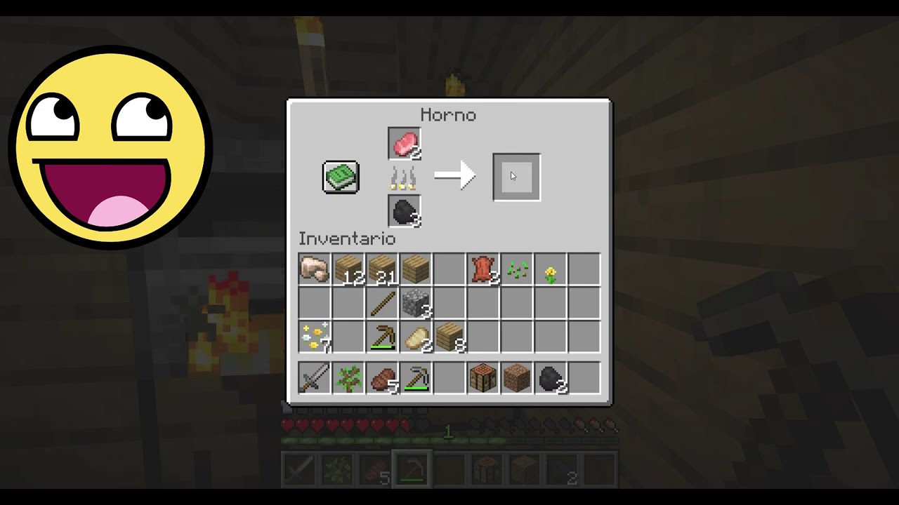 minecraft/jugando con mi amigo en minecraft parte 1