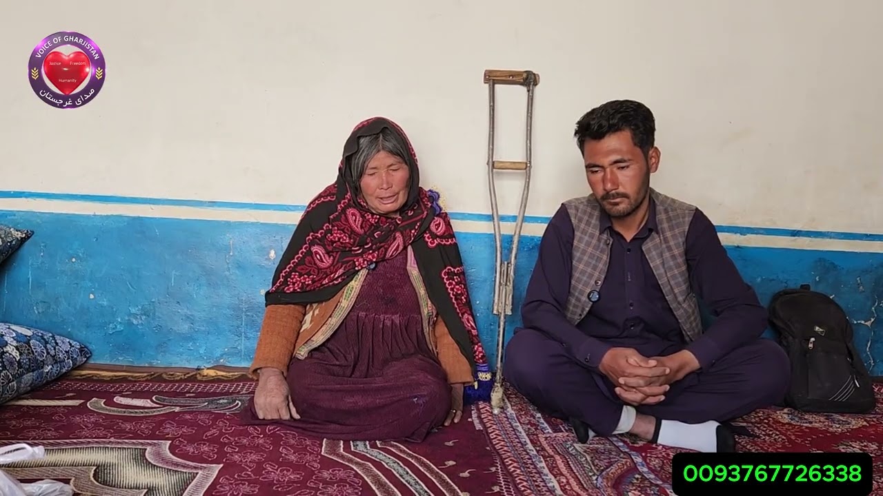 کمک انسان‌دوستانه خواهر باهمت ما محترمه فقیری برای مادر نیازمند که از یک پا معیوب است.