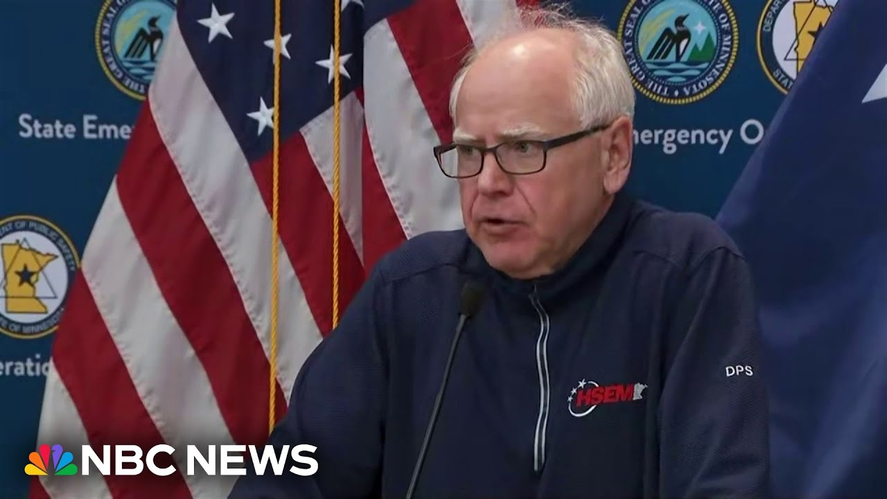 Walz hits at Trump admin after deadly ICE-involved Minneapolis shooting