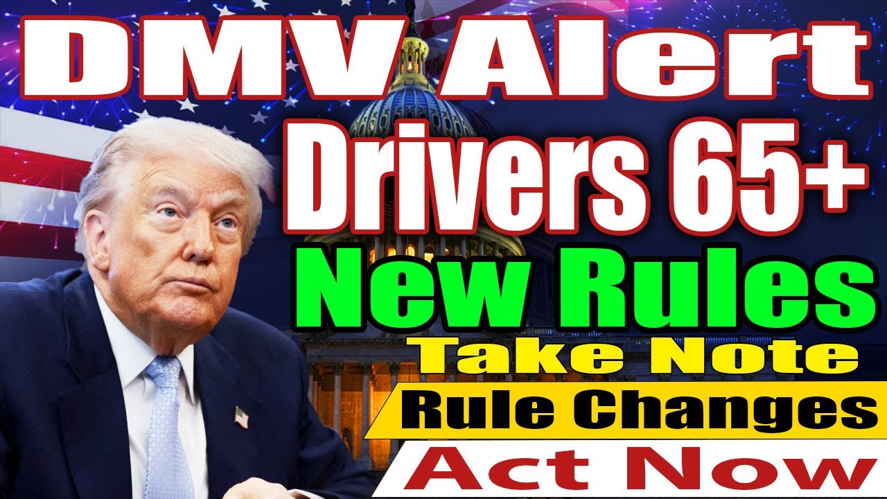 Official DMV Notice: 3 Driving Rules Changing Across the U.S. in 2026 &mdash; Drivers 65+ Must Know