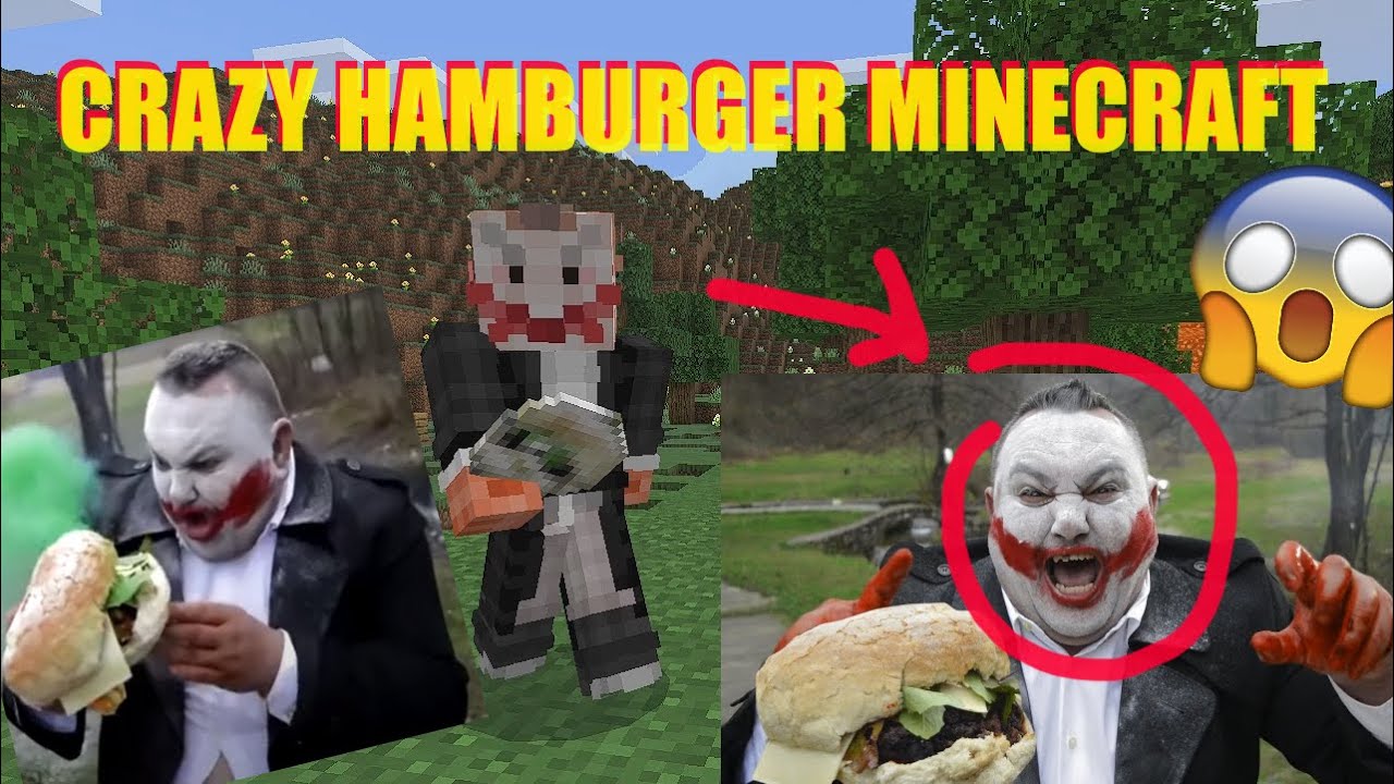 Crazy Hamburger - Joker Kitchen Minecraft
