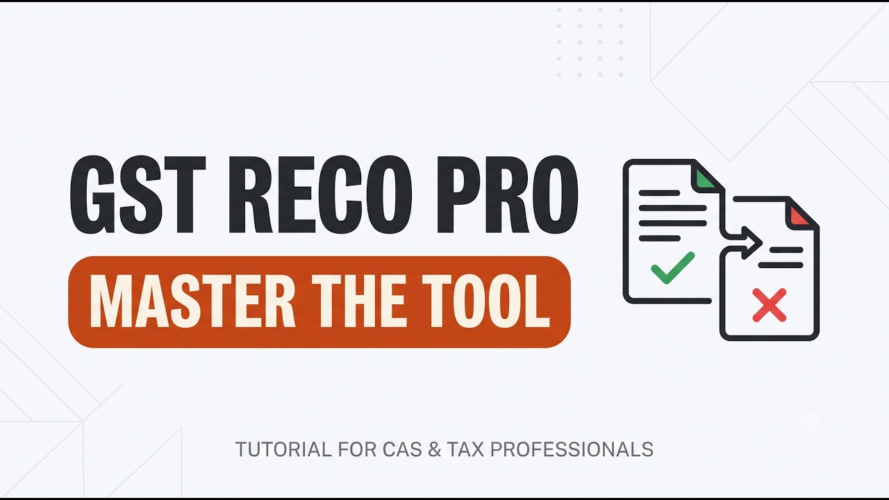 GST Reco Pro Tool Tutorial | Best GSTR1 & GSTR3B PDF to Excel Converter for Tax Professionals