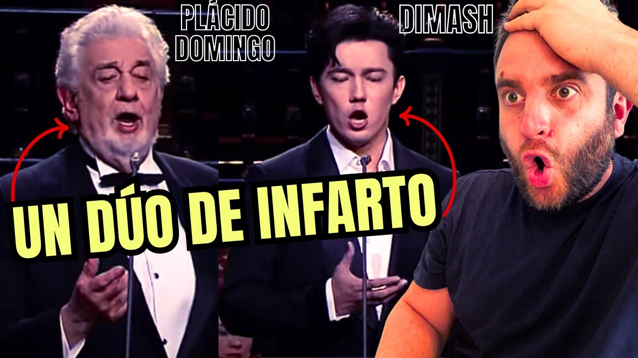 О БОЖЕ МОЙ!!😱 | ДИМАШ с Пласидо ДОМИНГО - Рыбак жемчуга 