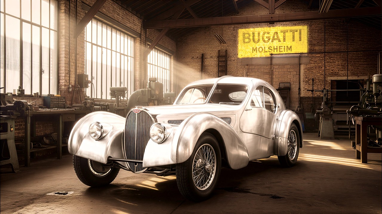 How The Bugatti 57 SC Was Built By Hand In 1937