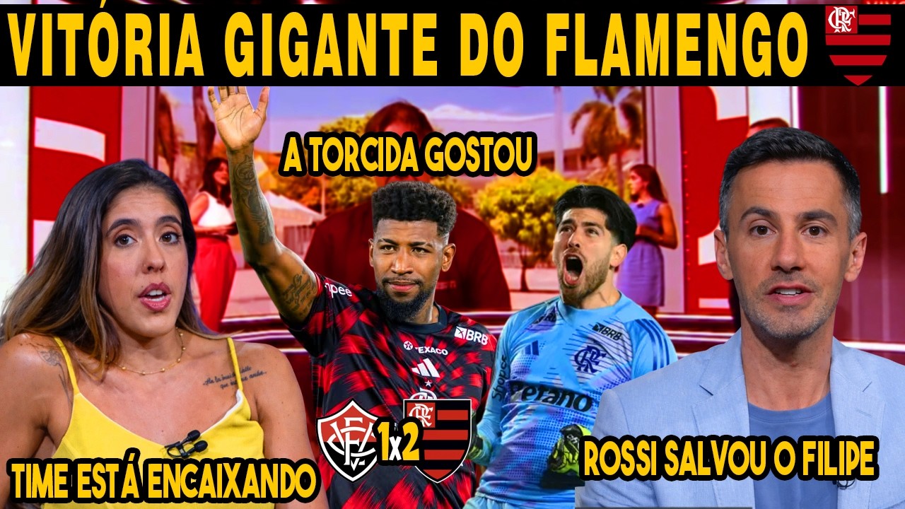 VITÓRIA MAIUSCULA DO FLAMENGO! ROSSI SALVA MAIS UMA VEZ! BOT x FLA