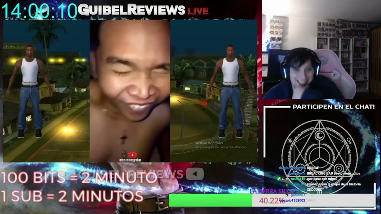 GUIBEL REACCIONA A HUMOR MEDIO CRINGE
