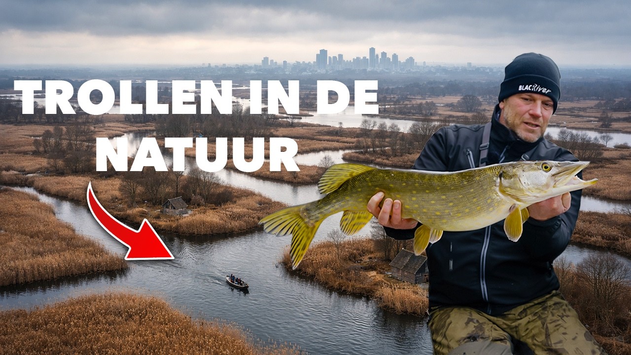 SNOEK VISSEN in een NEDERLANDS NATUURGEBIED! - TROLLEN in de WEERRIBBEN