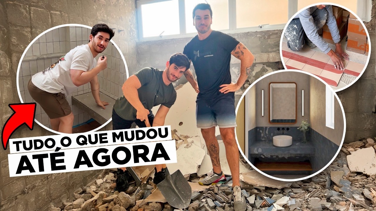 Tudo que mudou por aqui em 4 meses de Obra!!!! | Di&aacute;rio de Reforma ep. 3