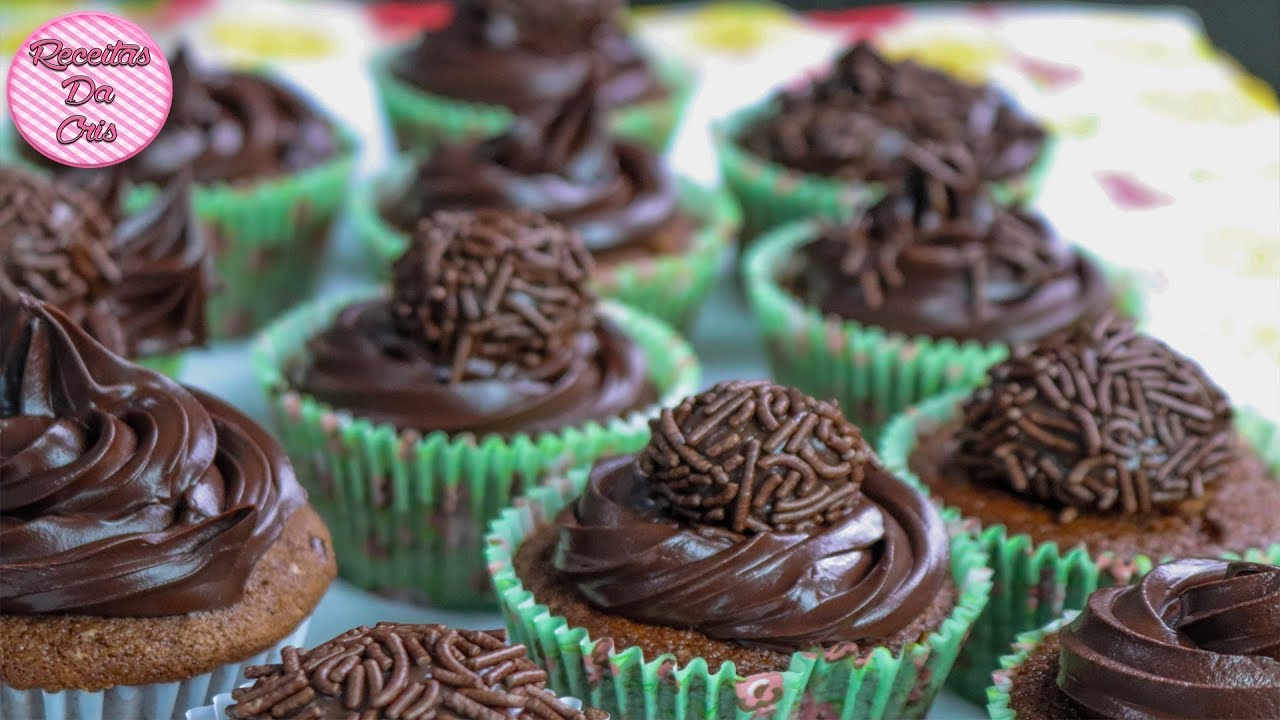 [ESPECIALÍSSIMO DIA DAS CRIANÇAS] CUPCAKE DE BRIGADEIRO | RECEITAS DA CRIS
