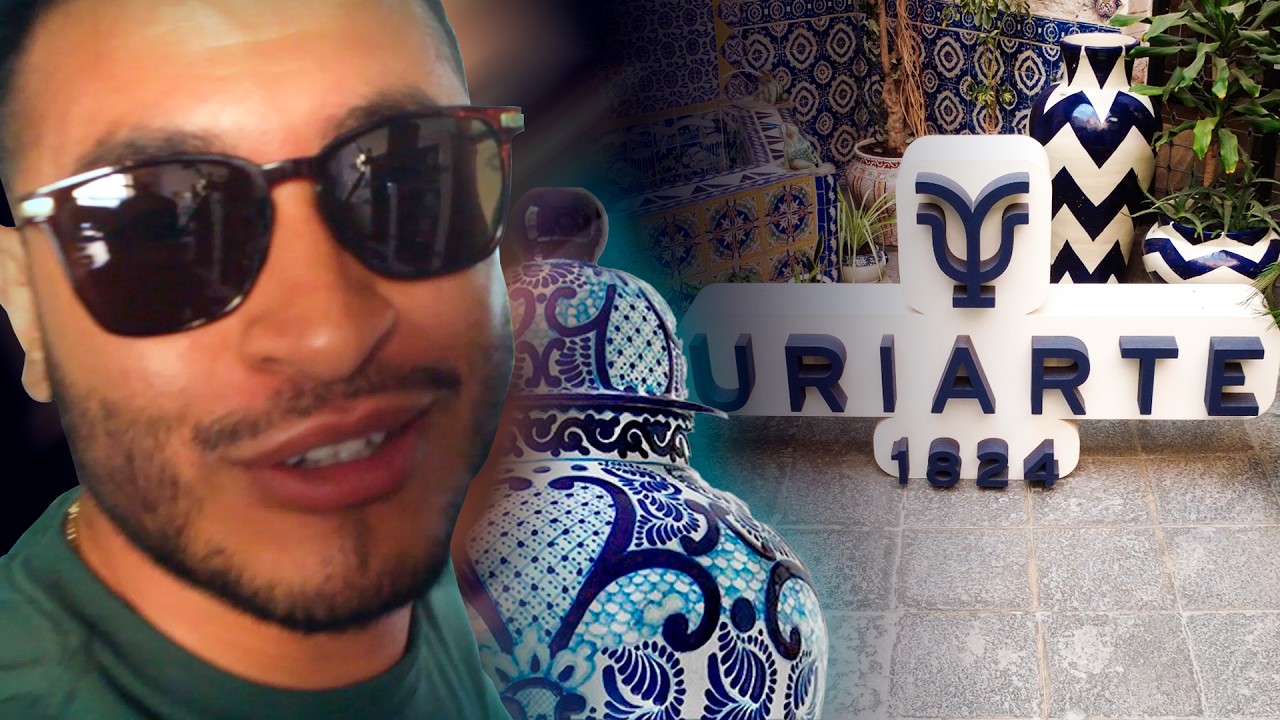 Así se hace la Talavera más famosa de Puebla 😱 | Visitamos Uriarte Talavera