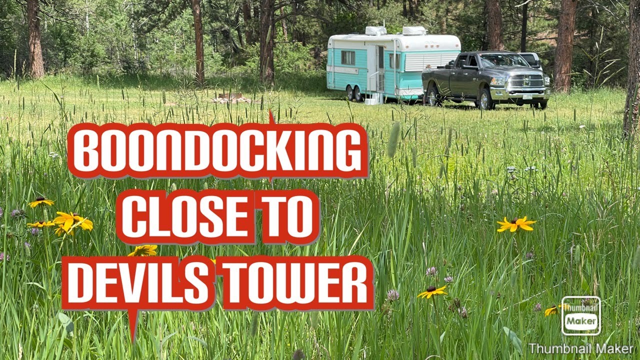 #616 Devils Tower-Devils Tower, Wyoming - National Monument- Boondocking