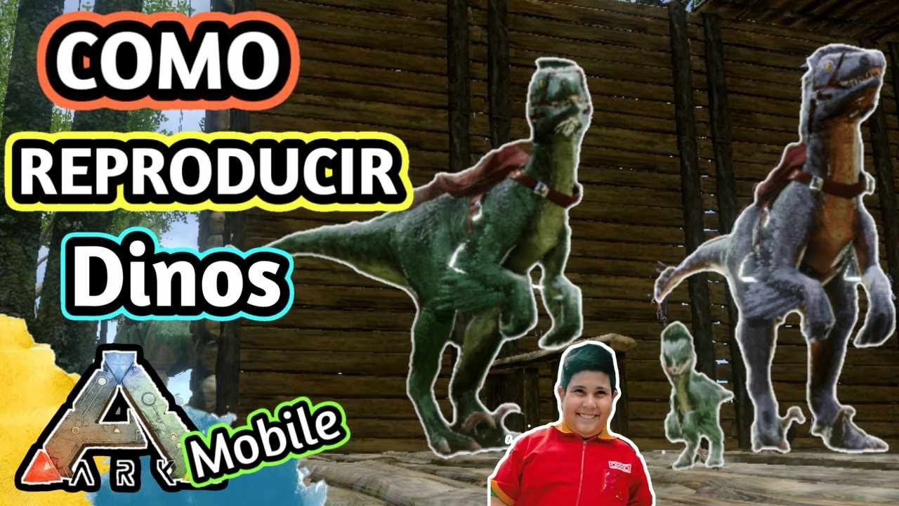 Como REPRODUCIR A TUS DINOS en ARK MOBILE 🦖🦕❤️🐣🥚