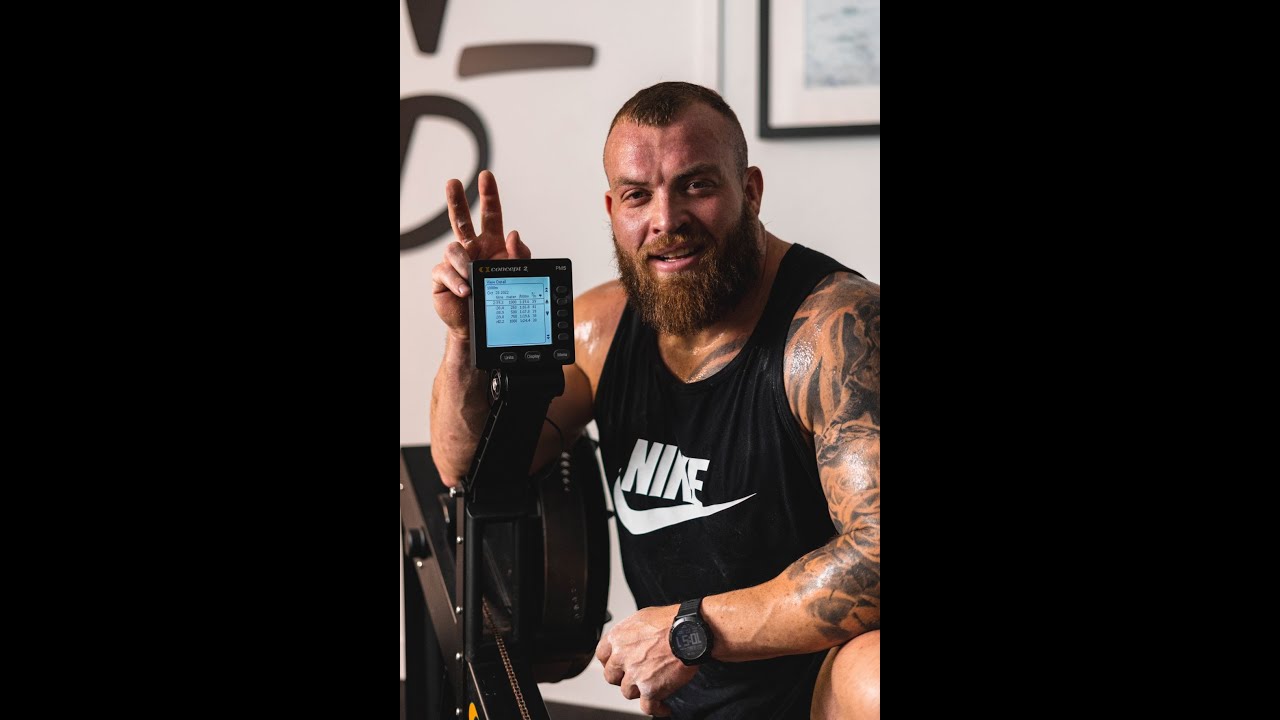 1000m indoor rowing World Record - James Hall