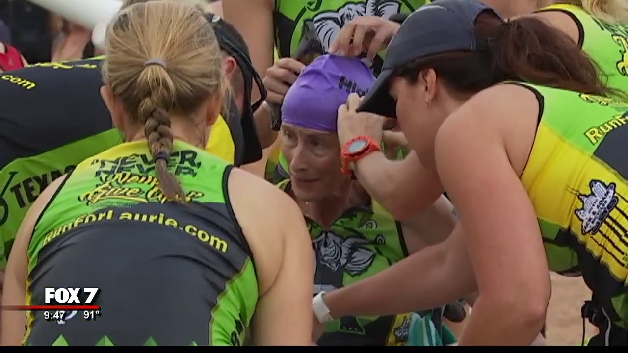 Triathlete makes comeback after accident left her a quadriplegic | 8/2017