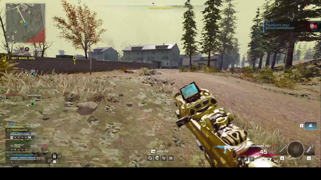 Call of Duty with friends.