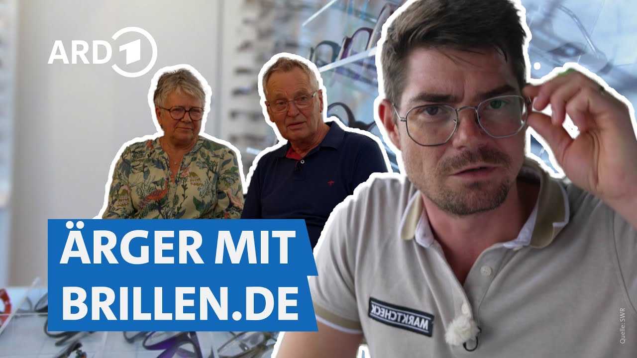 Brille bezahlt und nicht geliefert: Wenn das Brillen.de-Partnergeschäft dicht macht | Marktcheck SWR