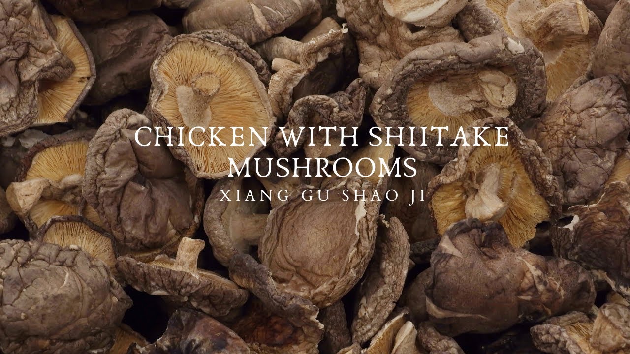 EASY CHINESE DINNER AT HOME! XIANG GU SHAO JI (BRAISED CHICKEN WITH DRIED SHIITAKE MUSHROOMS)