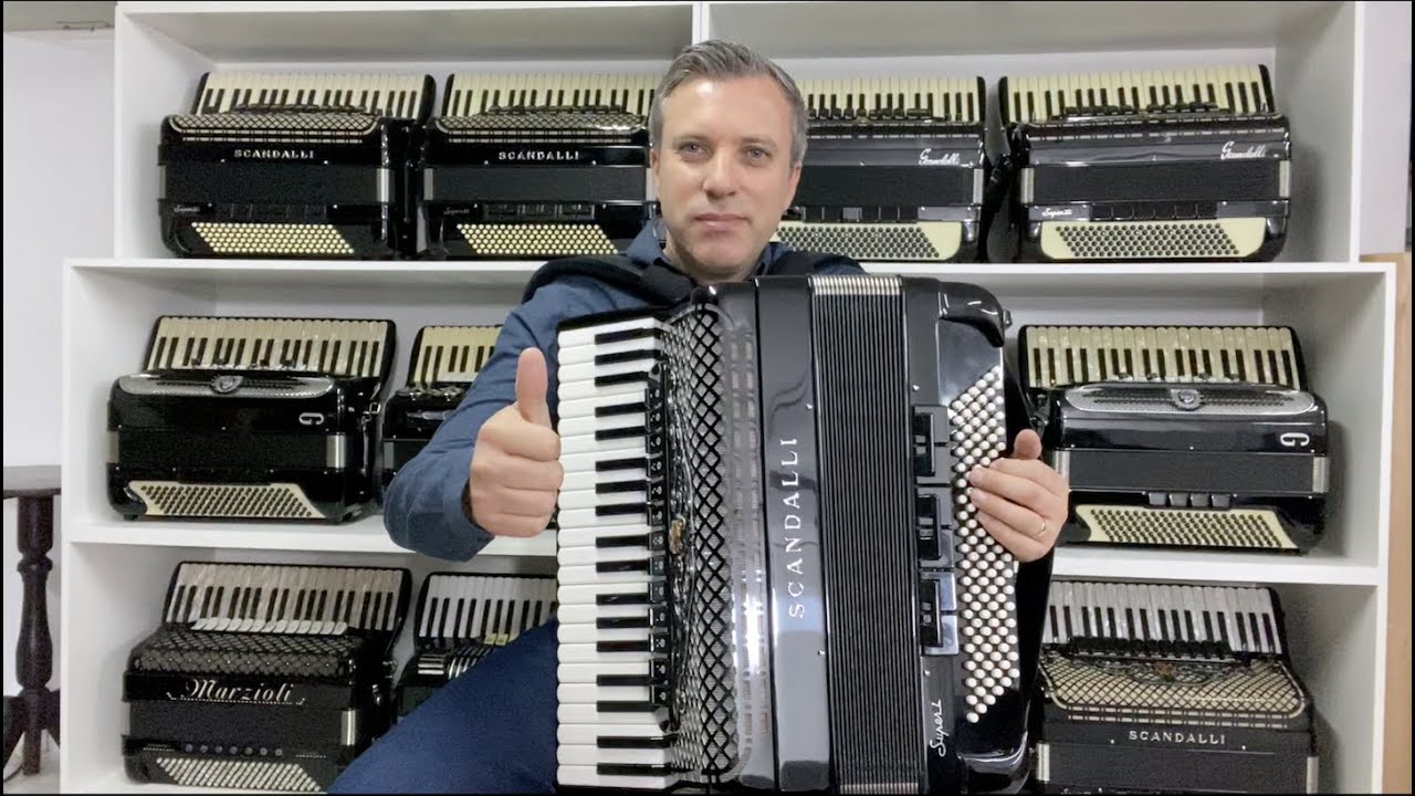 Scandalli Super L - Duplo Cassoto - Jeferson Oliveira - Centro de Acordeon