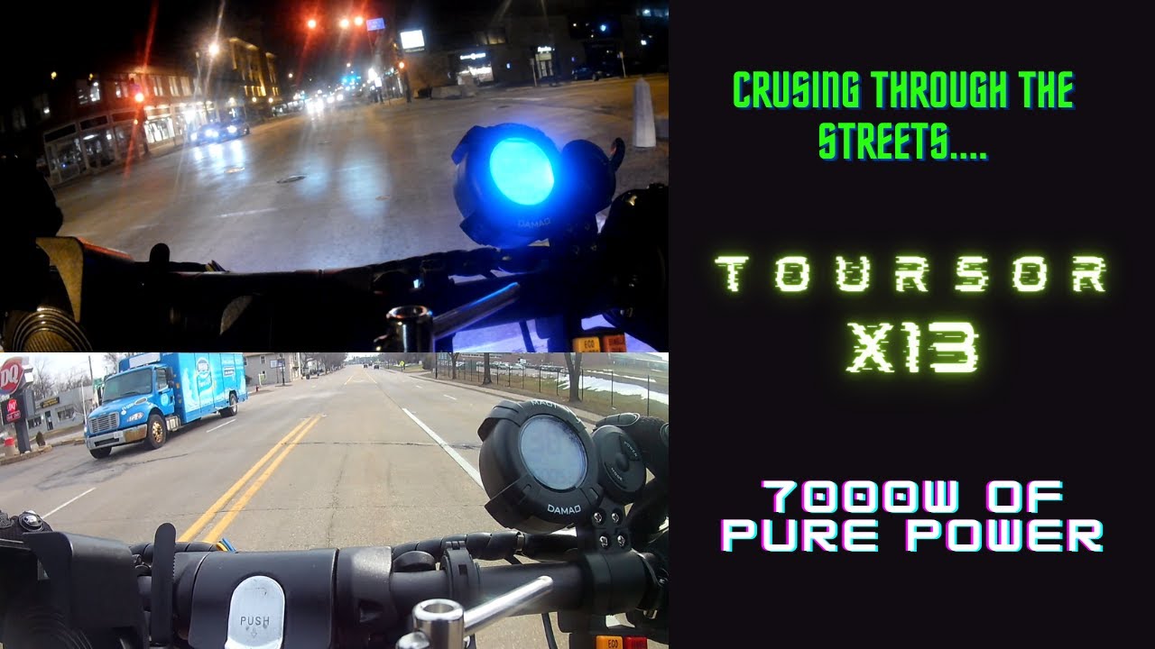 Toursor X13 Day/Night Time Ride!