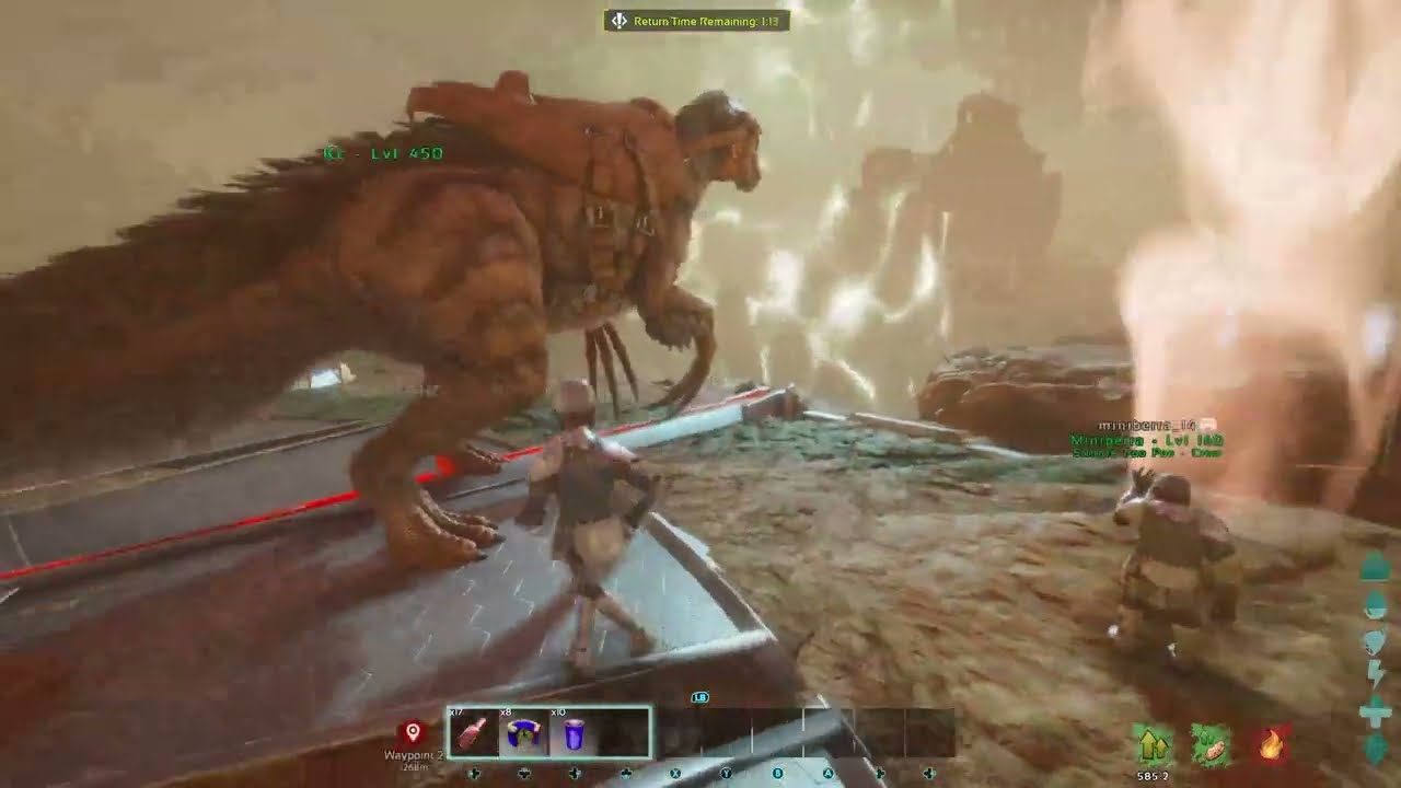EASY Alpha Dragon Boss Fight! | ARK Survival Ascended (The Island) 🔥