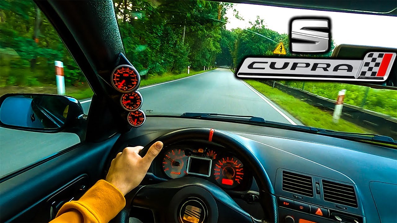 Seat Ibiza Cupra 1.8T (236HP) ACCELERATION, SOUND TEST DRIVE POV #3 fanVAG