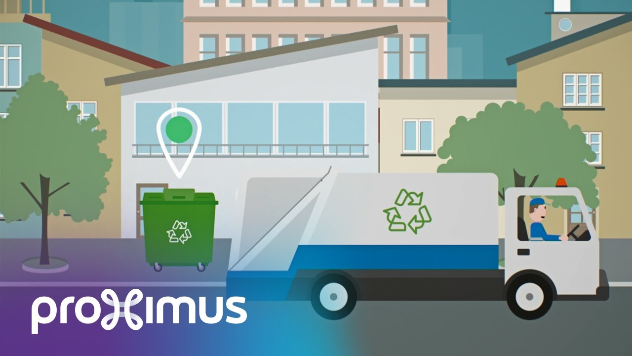 How can IoT help with waste management