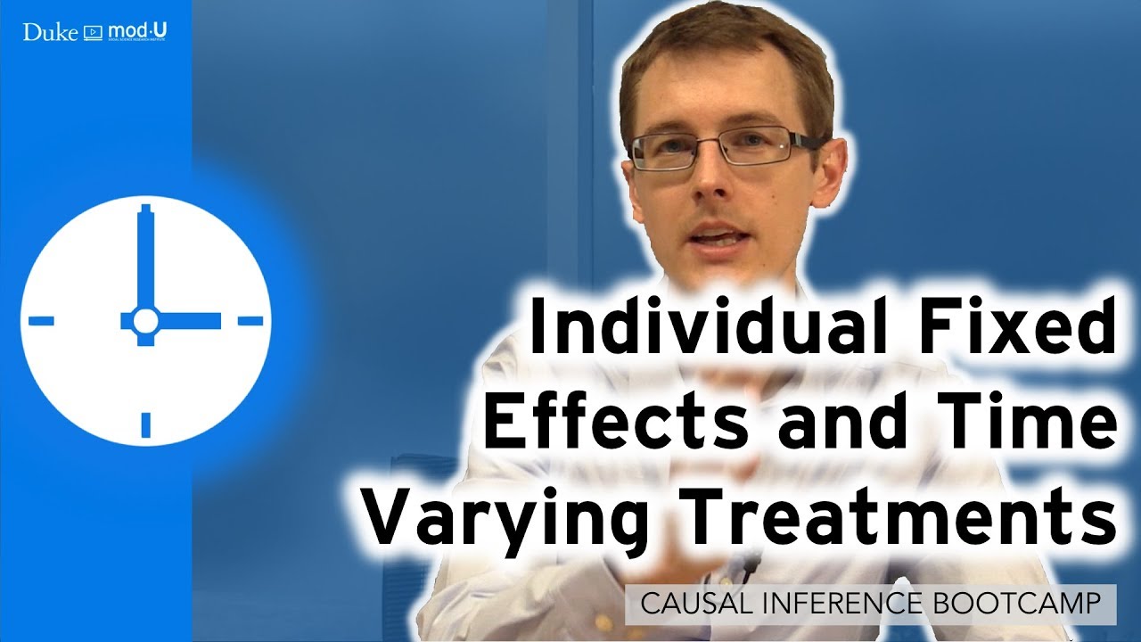 Individual Fixed Effects and Time Varying Treatments: Causal Inference Bootcamp