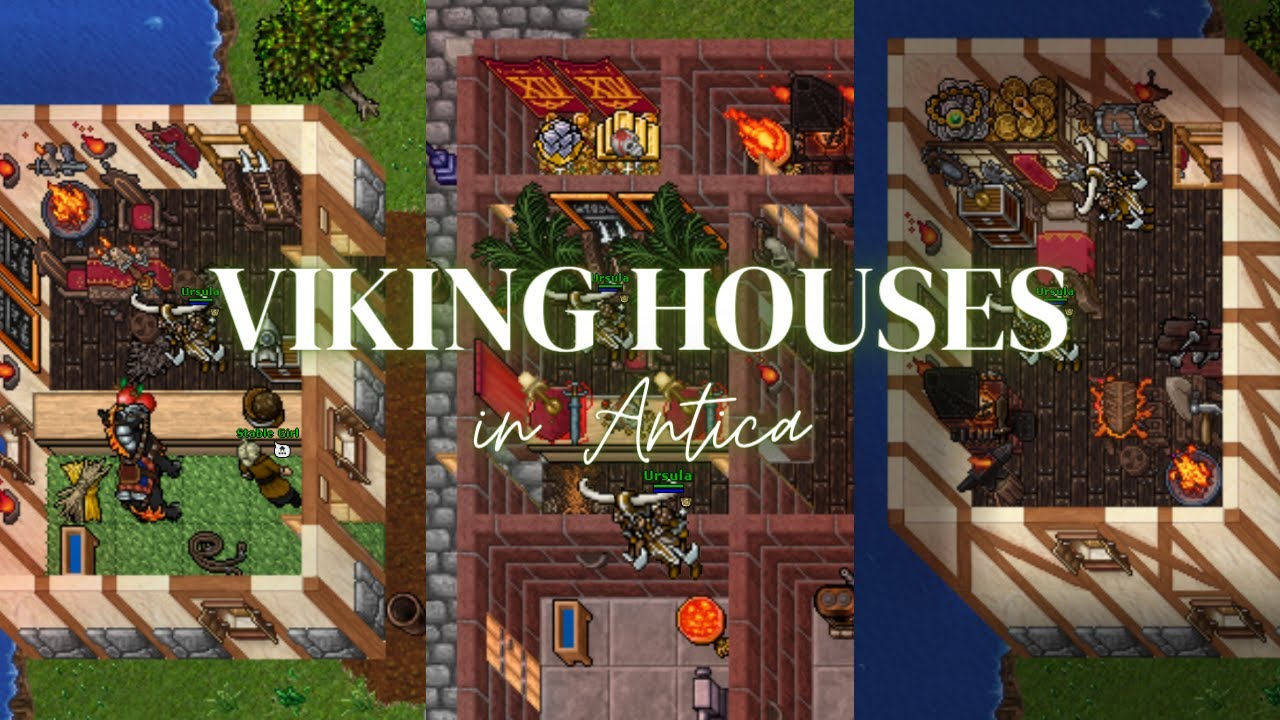 Tibia Viking Houses - Thais, Antica