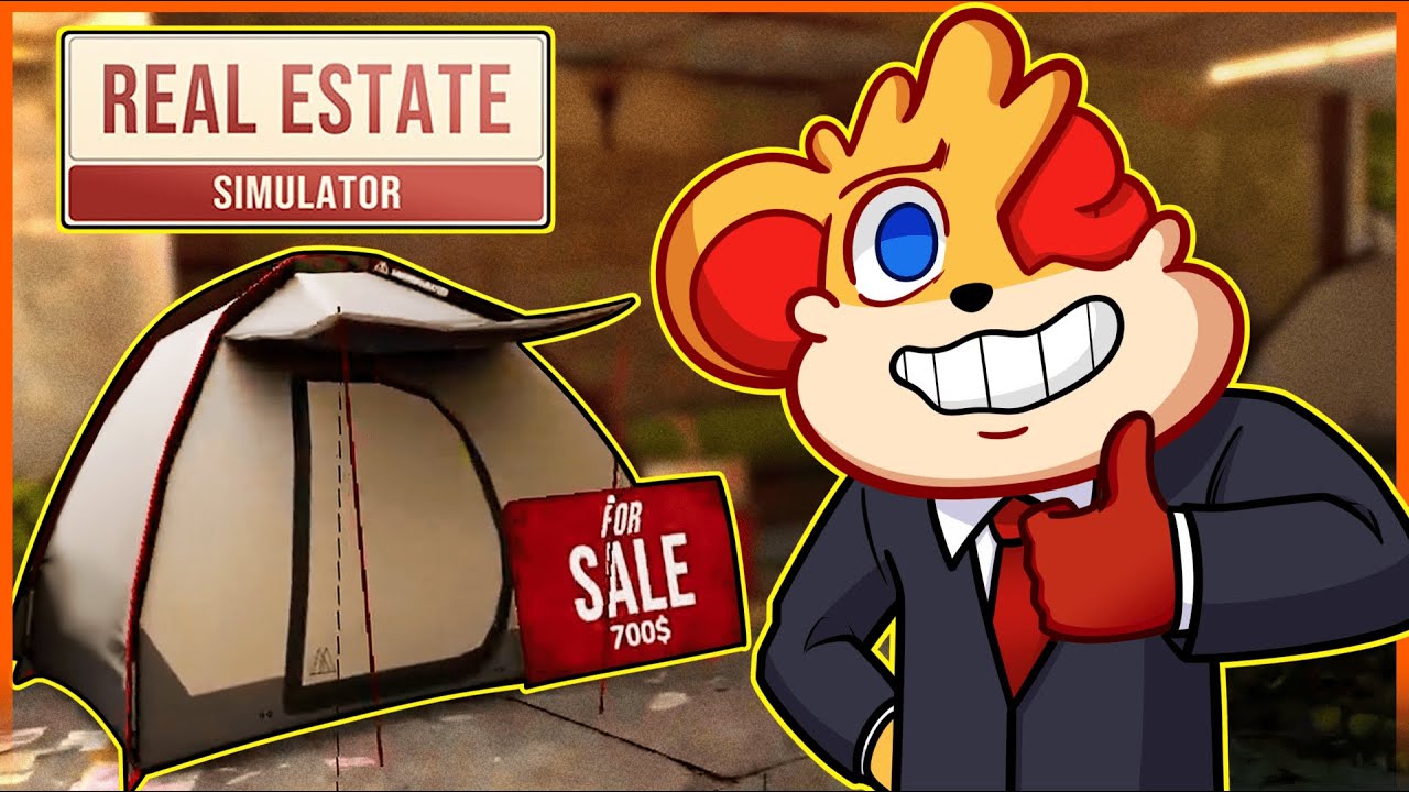 FROM BUM TO MILLIONAIRE!!!! [REAL ESTATE SIMULATOR - FROM BUM TO MILLIONAIR] EP. 1