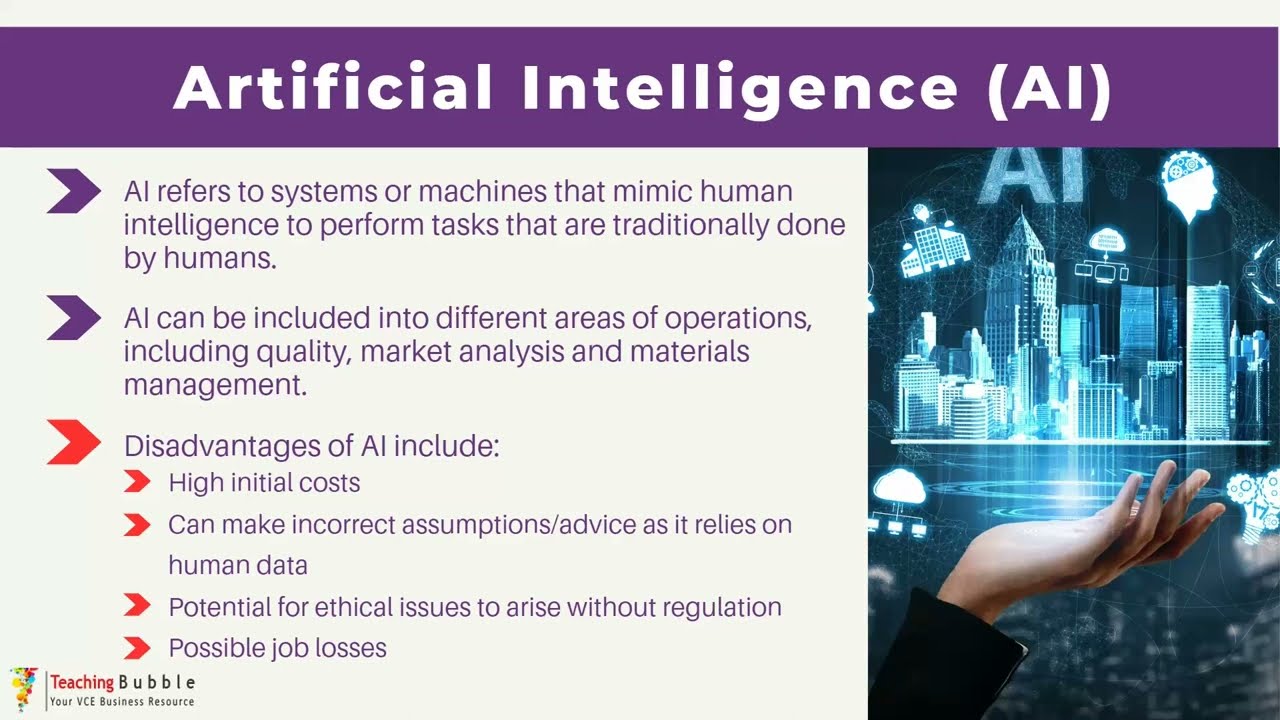 Technological Developments | VCE Business Management