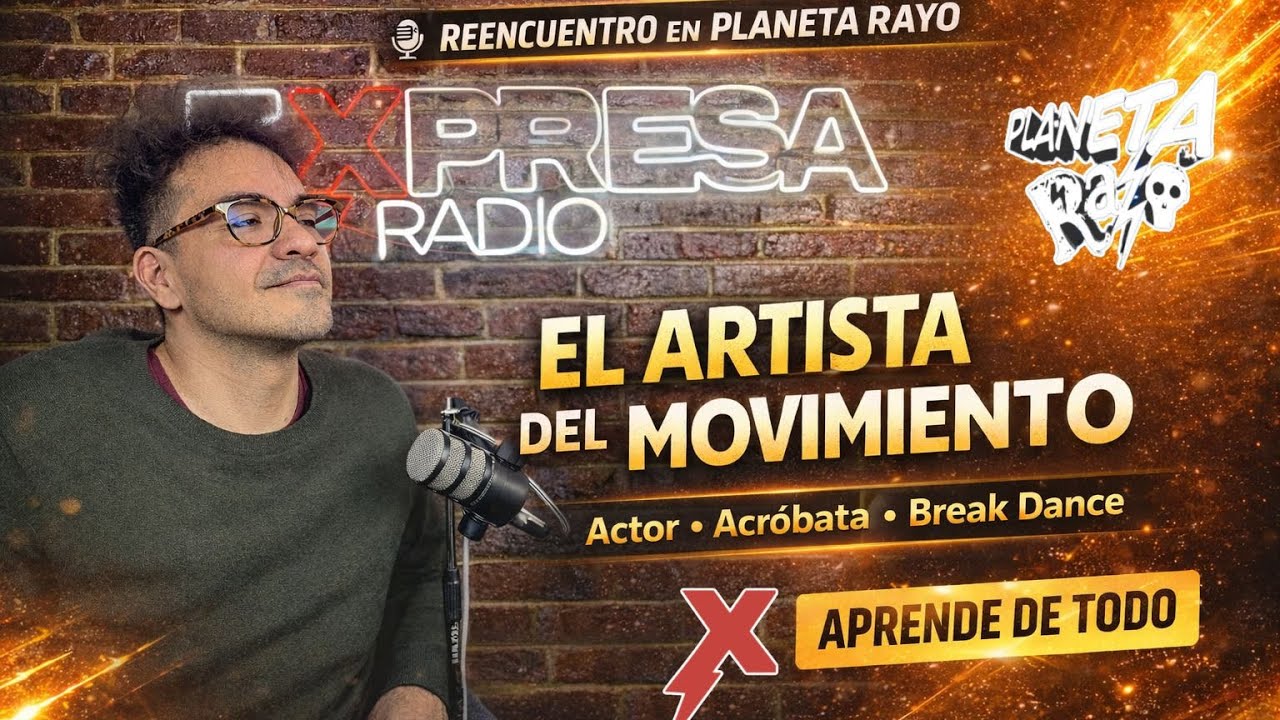 “El arte no es solo talento… es disciplina llevada al límite.” “Hoy con nosotros Roberto Lazcano”