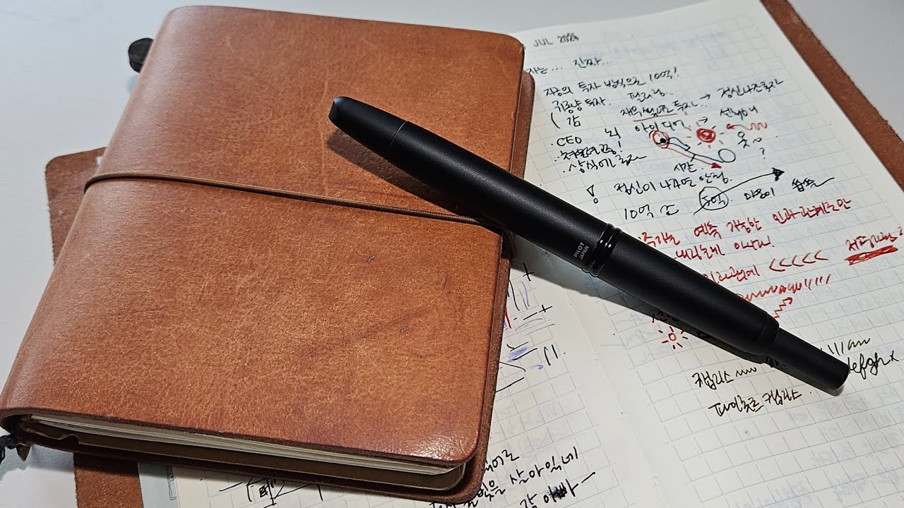 파이롯트 캡리스 매트블랙 소개를 빼먹었다니!! pilot capless vanishing point matte black