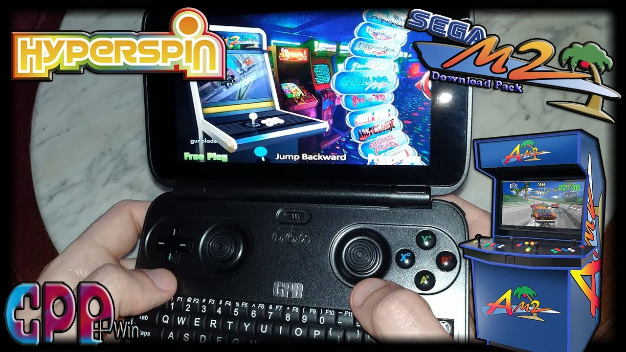 GPD Win (Hyperspin) [Sega Model 2 Pack] [Download] [Fix Controls Shooters]