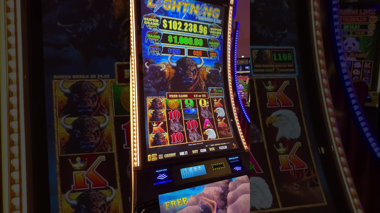 Longest Buffalo Lightning Link Bonus I&rsquo;ve Ever Had! #gambling #casino #slots