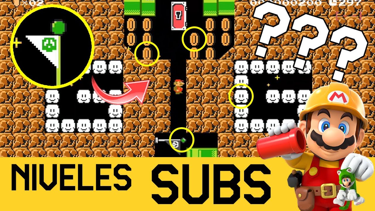 NUNCA PENSÉ ENCONTRAR EL FINAL EN ESTE LUGAR!! 🤯😵 | NIVELES DE SUBS #6 - SMM2 - ZetaSSJ