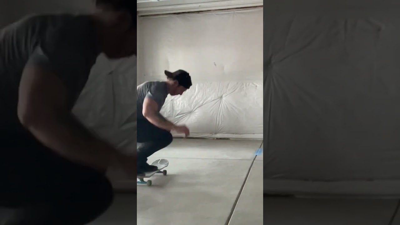 Half cab double flip & backside double flip flat ground.