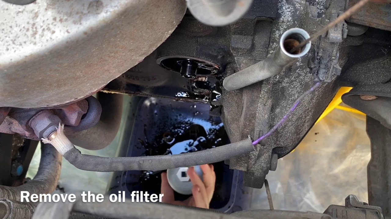 Opel Astra F- Engine oil and filter change DIY