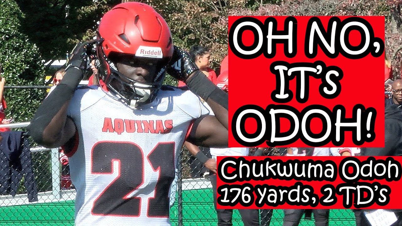 St. Thomas Aquinas 34 St Joseph-Metuchen 20 | Week 7 Highlights Chukwuma Odoh 176 yards 2 TDs