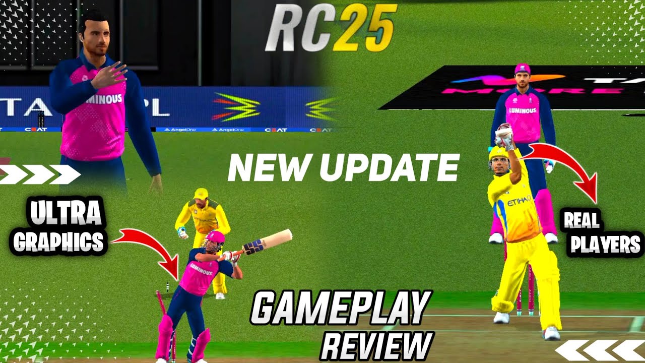 Real Cricket 20 New Patch Update Launched ! Real Scorecard & Updated Squads ! Gameplay Review