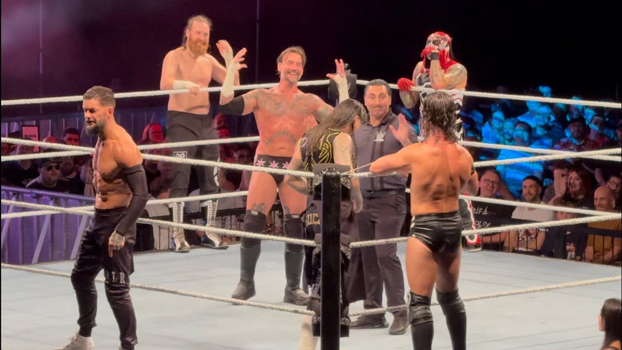 CM Punk, Sami Zayn & Penta vs Judgment Day FULL MATCH - #WWE Leeds August 27, 2025 