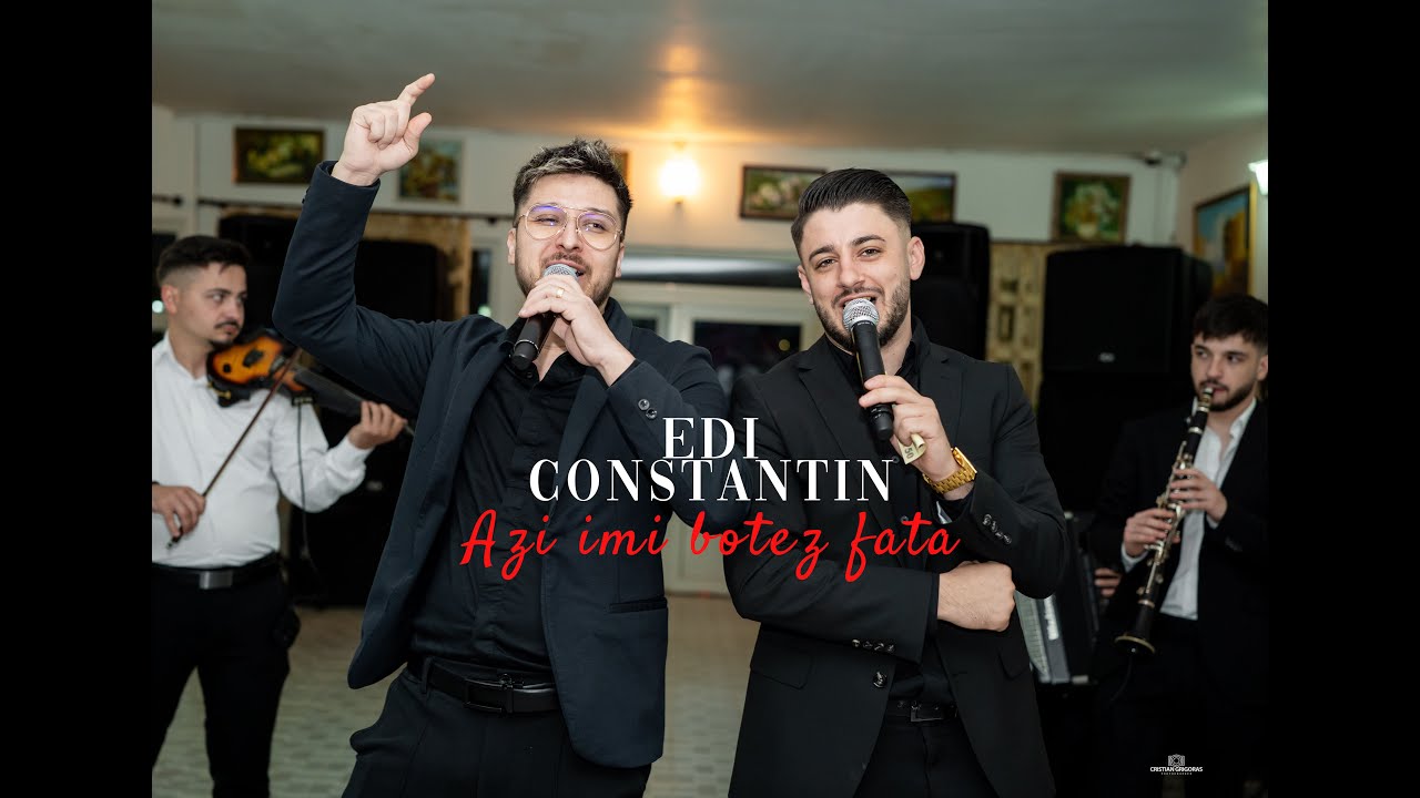 Edi Constantin ❎ Azi imi botez fata ❎ LIVE ❎ Botez Mara Ioana