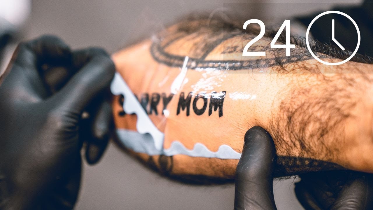 Уход за татуировкой: первые 24 часа | Прости, мама
