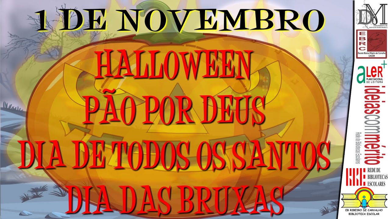 DIA DE TODOS OS SANTOS  - PÃO POR DEUS - HALLOWEEN - GUIA