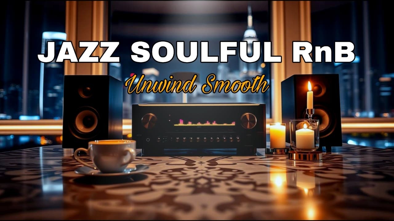 Jazz Soulful RnB | Unwind Smooth | Relaxing Night Jazz for Cafe, Lounge & Hotel Lobby