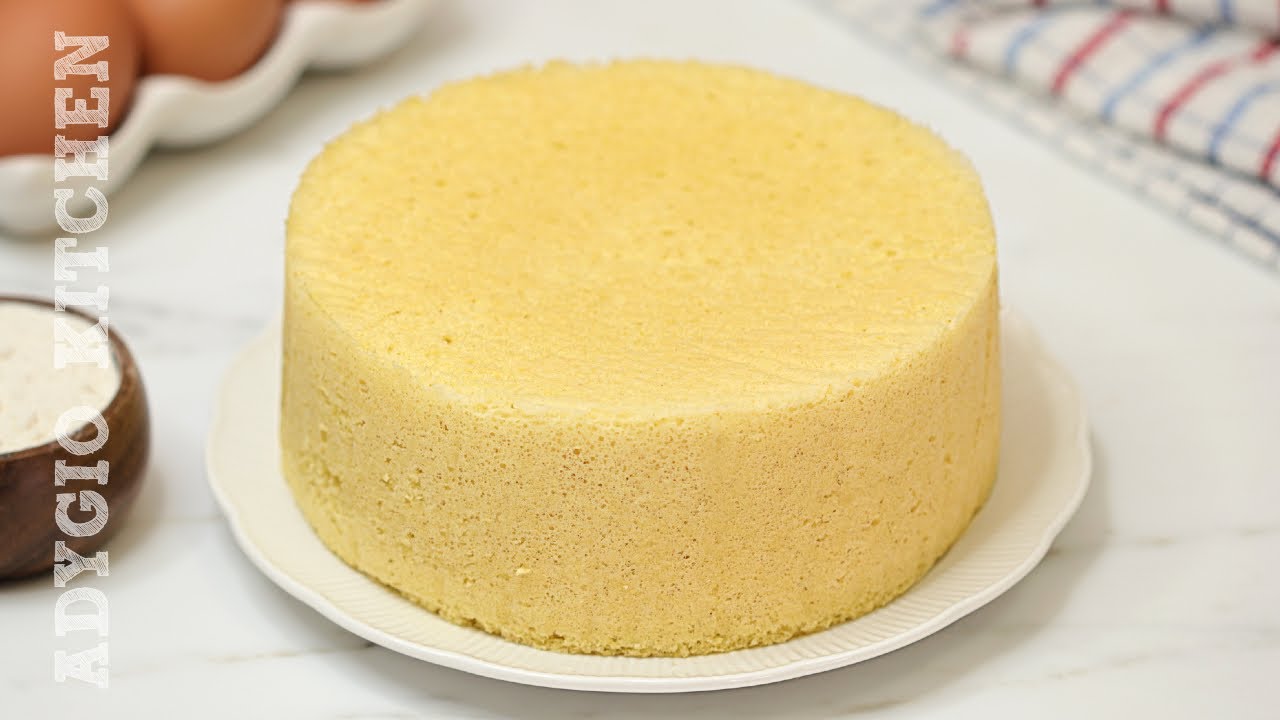 Reteta blat de tort pufos fara cuptor, fara praf de copt sau ulei | Adygio Kitchen